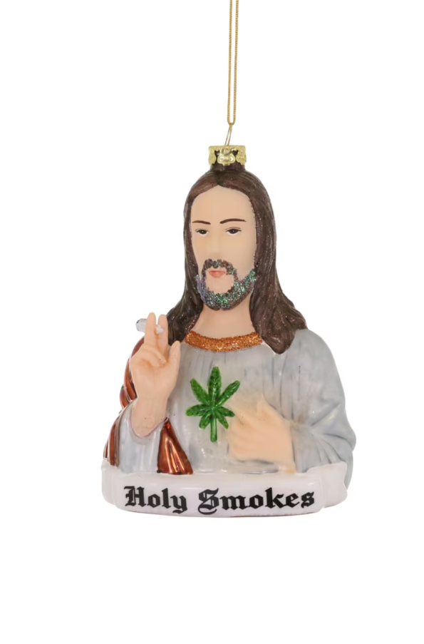 5.25"H Holy Smokes Ornament