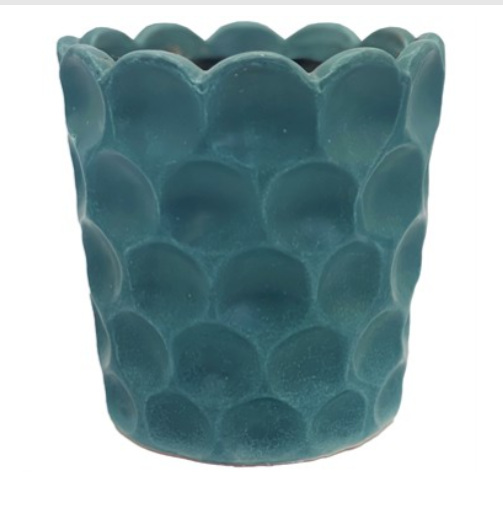 5.3" Scallop Dimple Planter