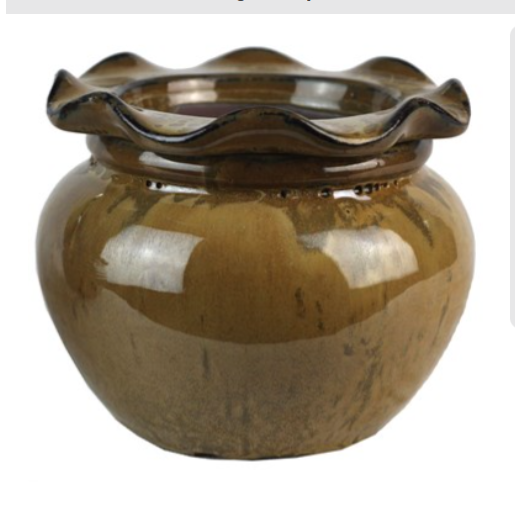 5.1" Self Watering Scallop Pot