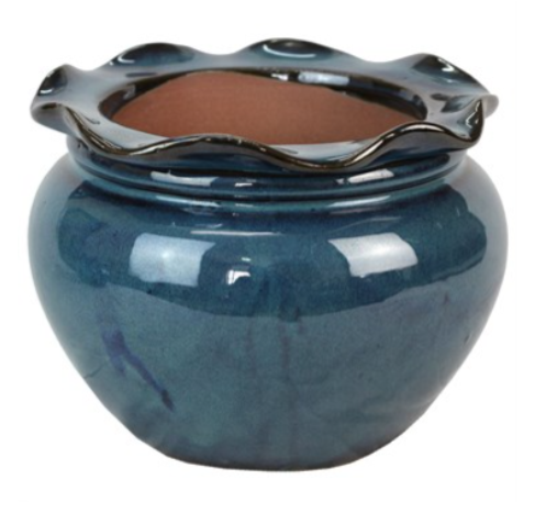5.1" Self Watering Scallop Pot