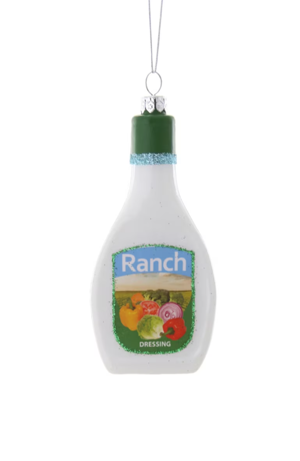 4.5"H Ranch Dressing Ornament