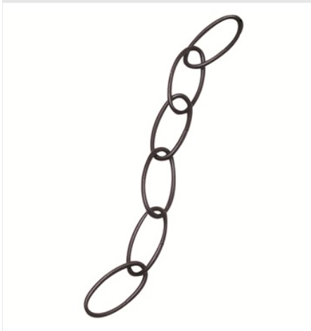 36" Extender Chain Black