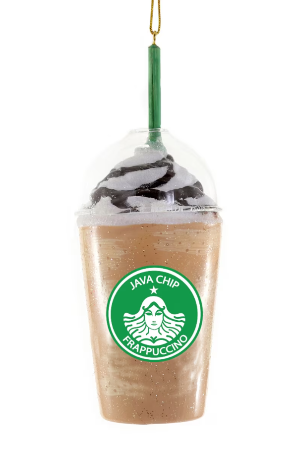 Caramel Frappuccino Ornament