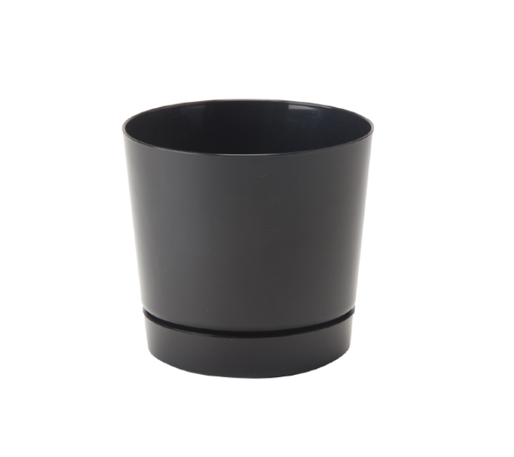 Black Full Depth Planter