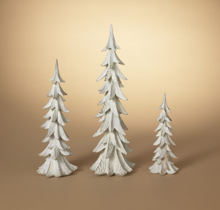 Resin Holiday Christmas Trees