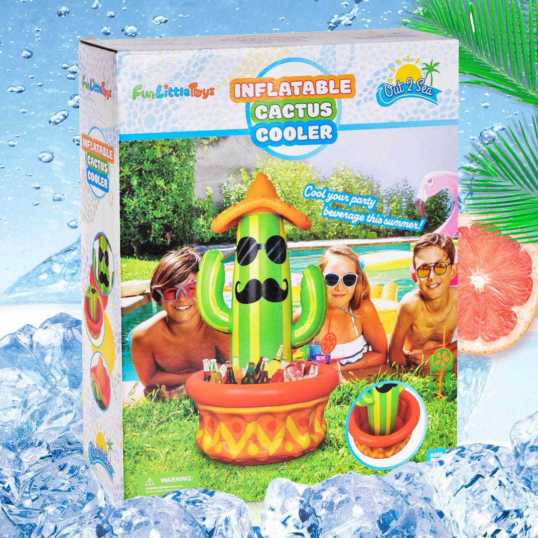 Cactus Inflatable Cooler, Pool Party Decor