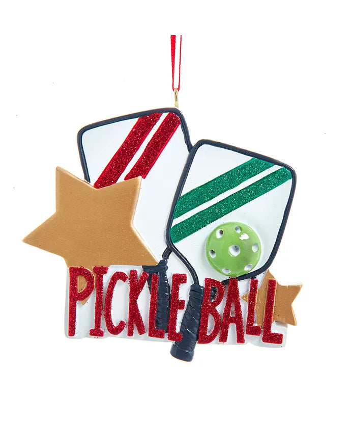 3.25" Pickleball Ornament For Personalization