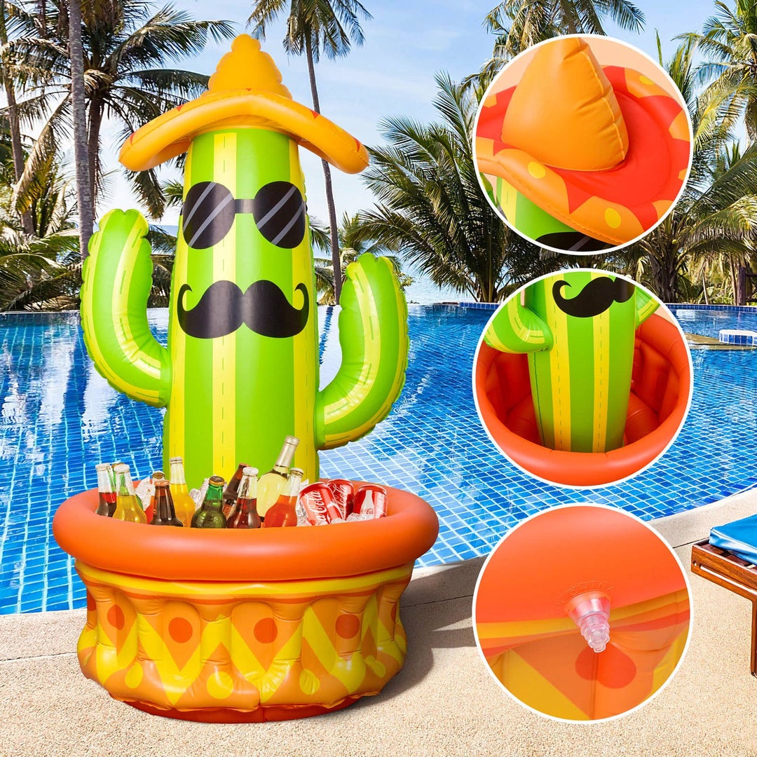 Cactus Inflatable Cooler, Pool Party Decor