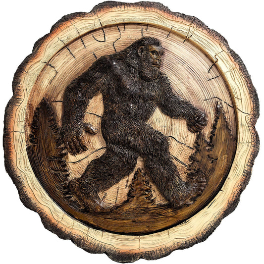 Big Foot Wood Stepping Stone