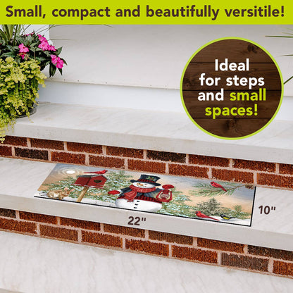 Snowman and Friends Mini Mat