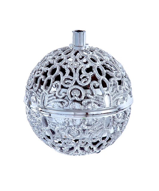 3" Battery-Operated Silver Chirping Bird With Sensor Ornament