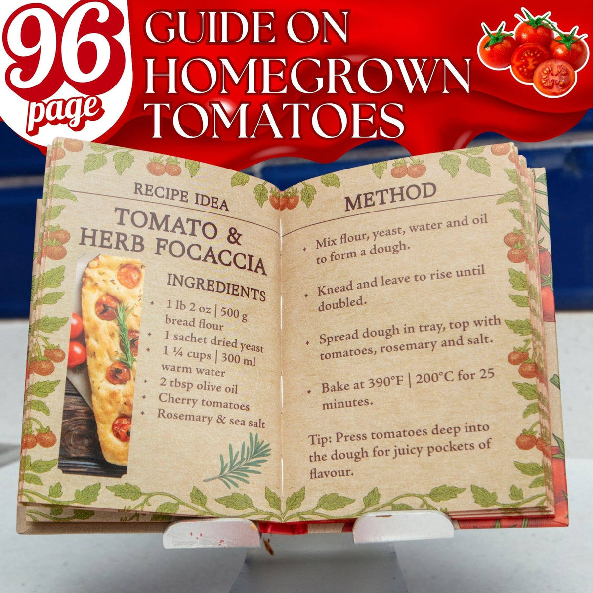 Homegrown Tomatoes Gardening Gift Book