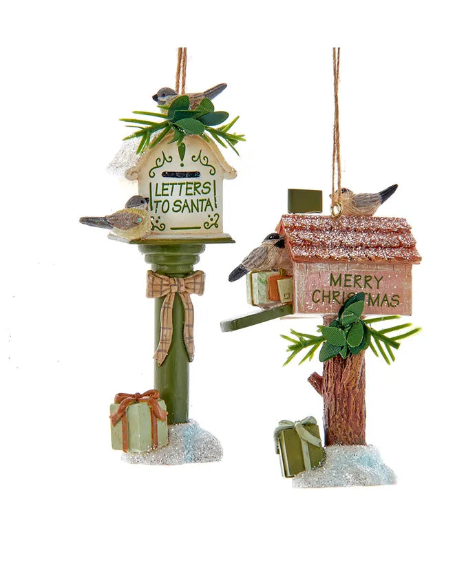 4.25" Rustic Mailbox Ornament