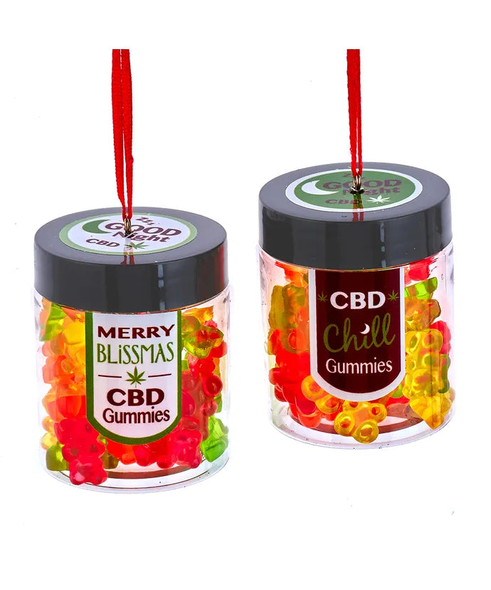 2.4" Gummies Jar Ornament