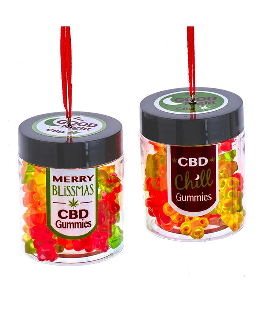 2.4" Gummies Jar Ornament