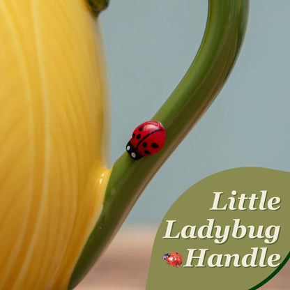 Crazy Plant Lady Tulip Gift Mug – Floral Coffee Cup