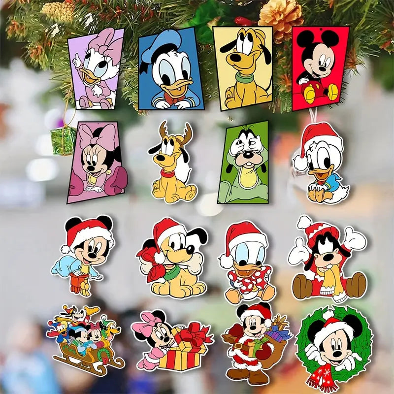 Mickey & Friends Wooden Ornament