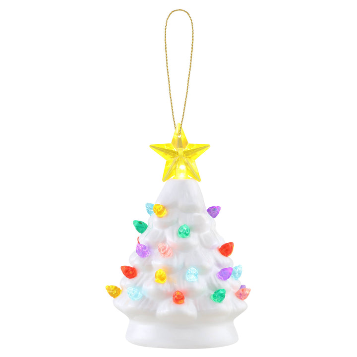 5" Nostalgic Tree - White