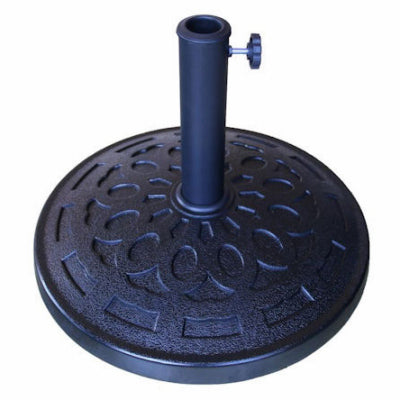 18" Black Umbrella Base