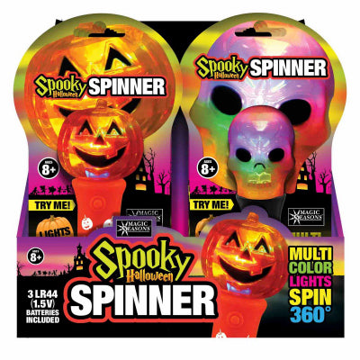 Halloween Spooky Lighted Spinner