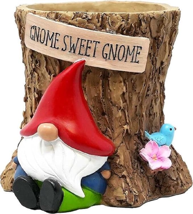 Gnome Sweet Gnome Flower Pot