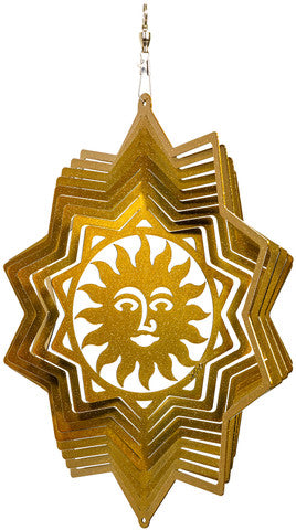 Sun Star Gold Wind Spinner