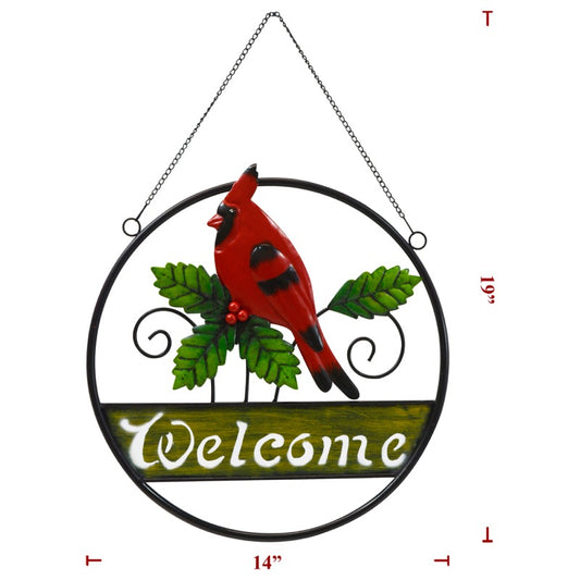 Cardinal "Welcome" Hanger