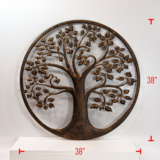 Metal Tree of Life Plaque