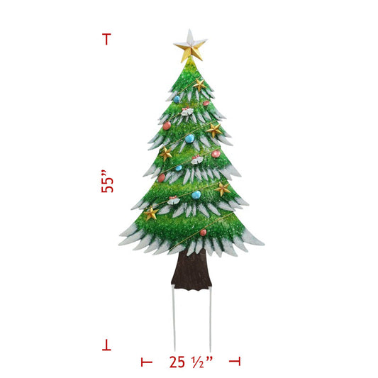 55" Large Metal Christmas Tree