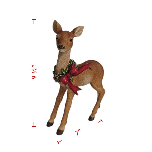 Standing Deer with Bow