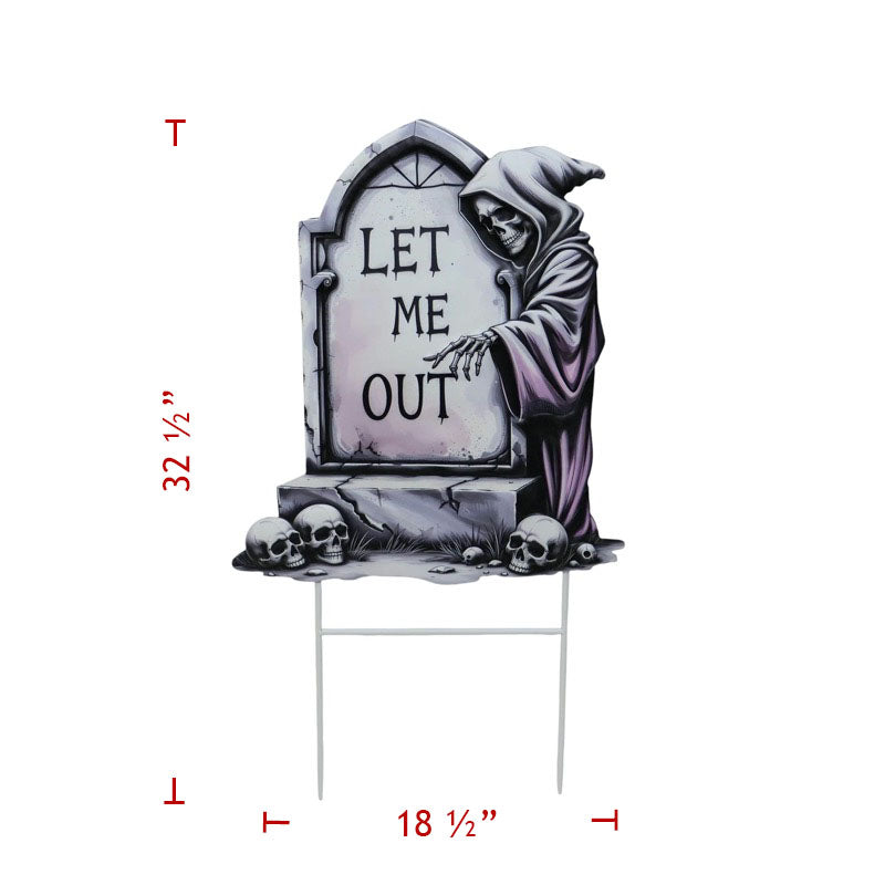 32" Metal Let Me Out