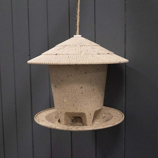 Deluxe Round Bird Feeder - Coffee Husks -Ship Only