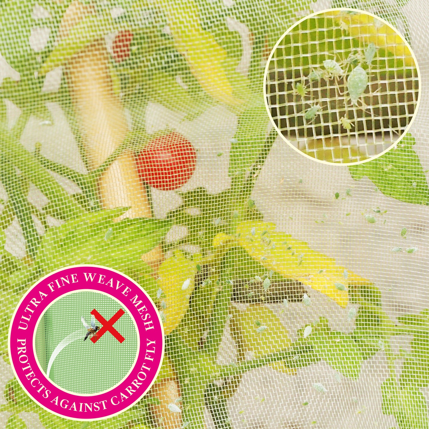 Micromesh Tomato Tube 3pk -Ship Only