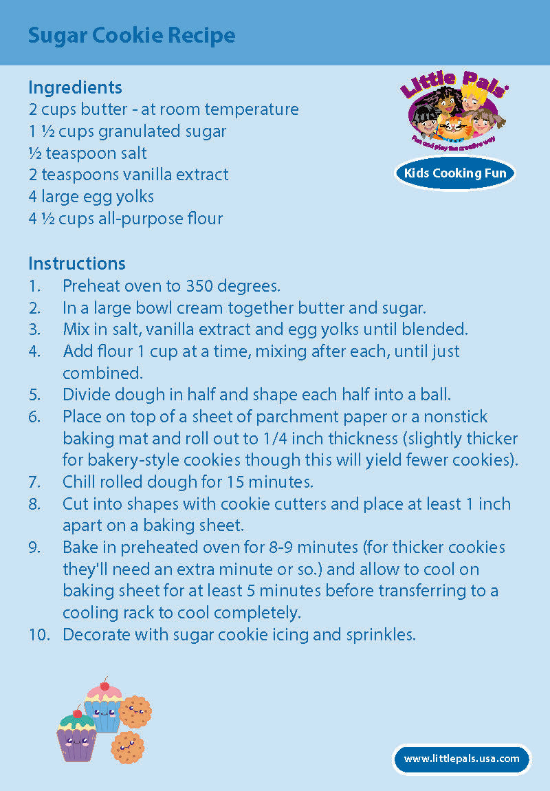 Little Pals Blue Baking Set -Ship Only