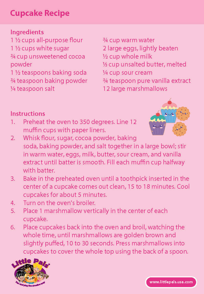 Little Pals Pink Baking Set -Ship Only