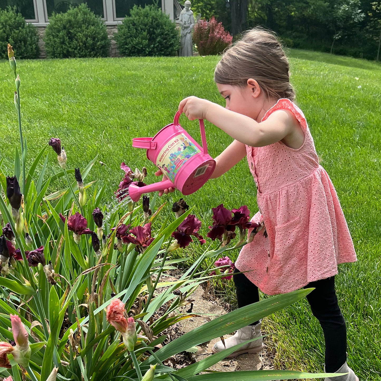 Little Pals Pink Watering Can Kit -Ship Only