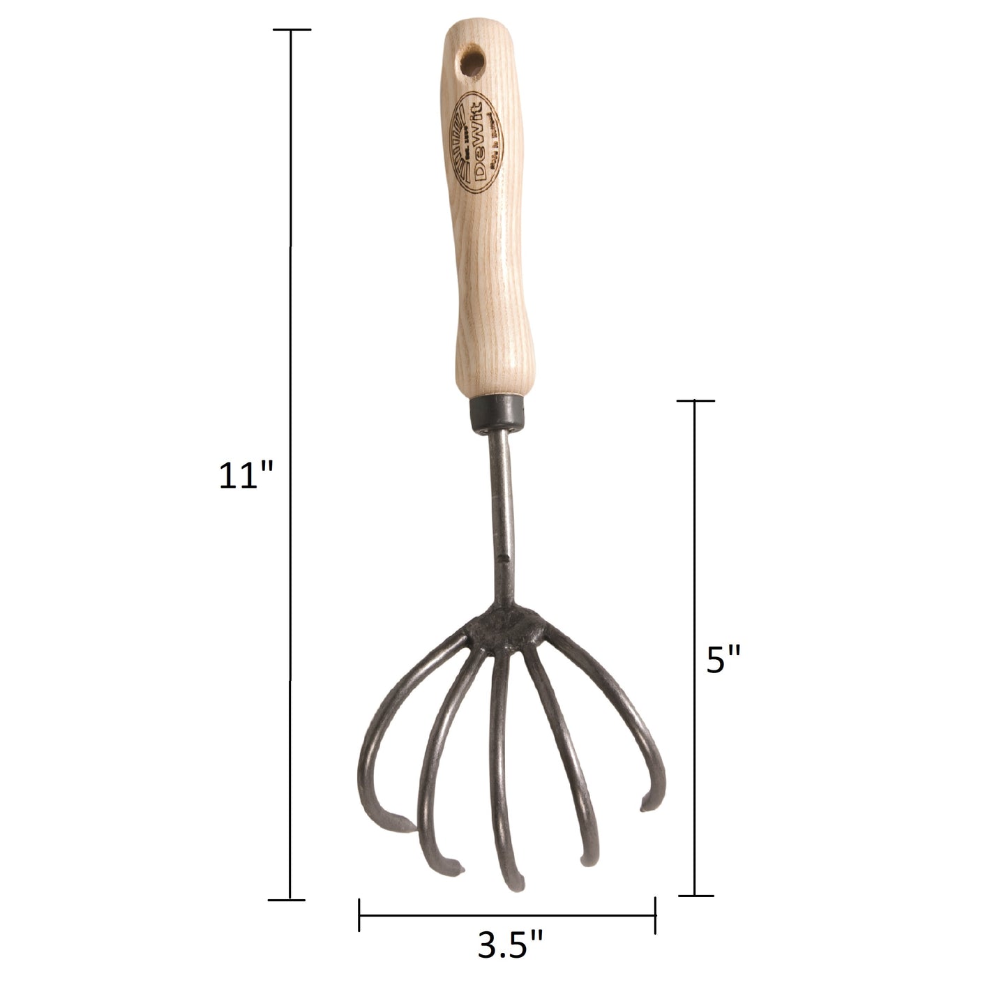DeWit Cultivator - 5 Tine -Ship Only
