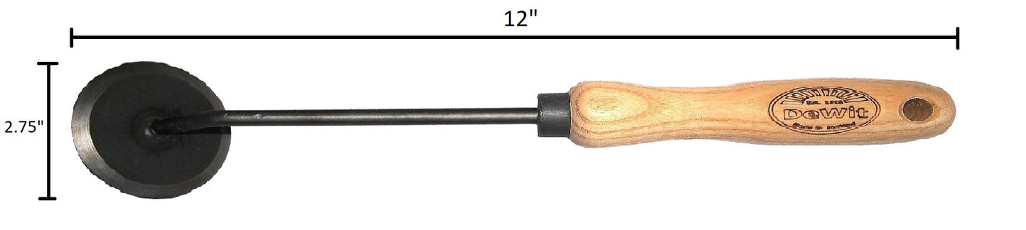DeWit Weeder - Disc 10" Handle -Ship Only