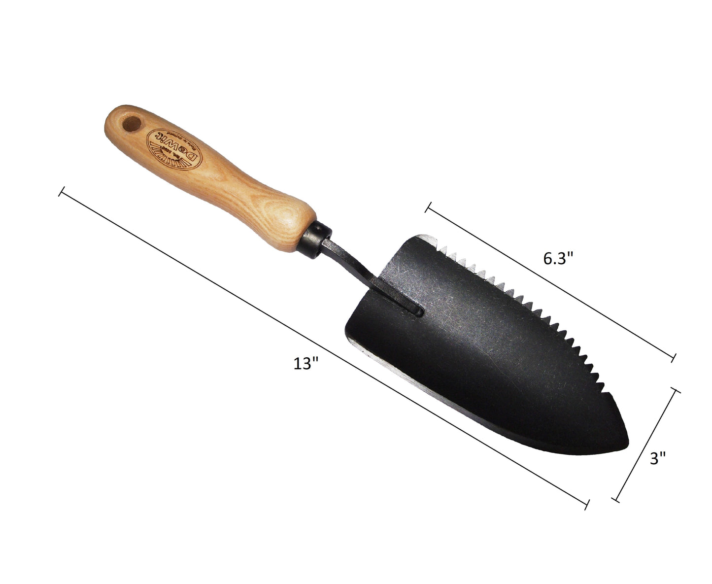 DeWit Trowel - Welldone Serrated -Ship Only