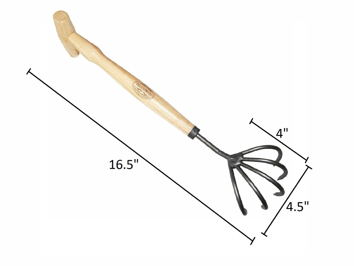 DeWit Cultivator - 5 Tine P-Grip -Ship Only