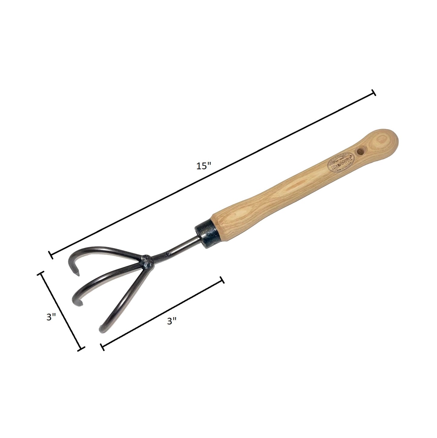 DeWit Cultivator - Midsize Handle -Ship Only
