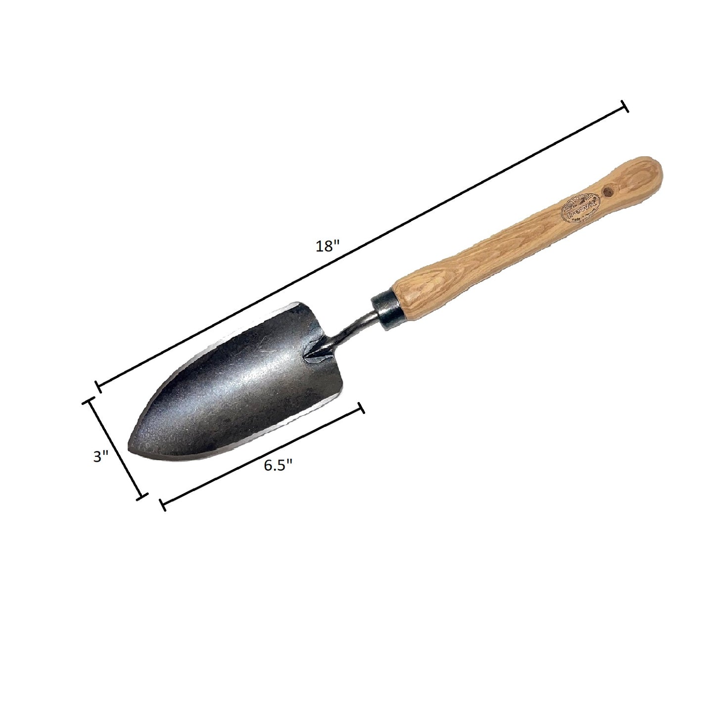 DeWit Trowel - Midsize Handle -Ship Only