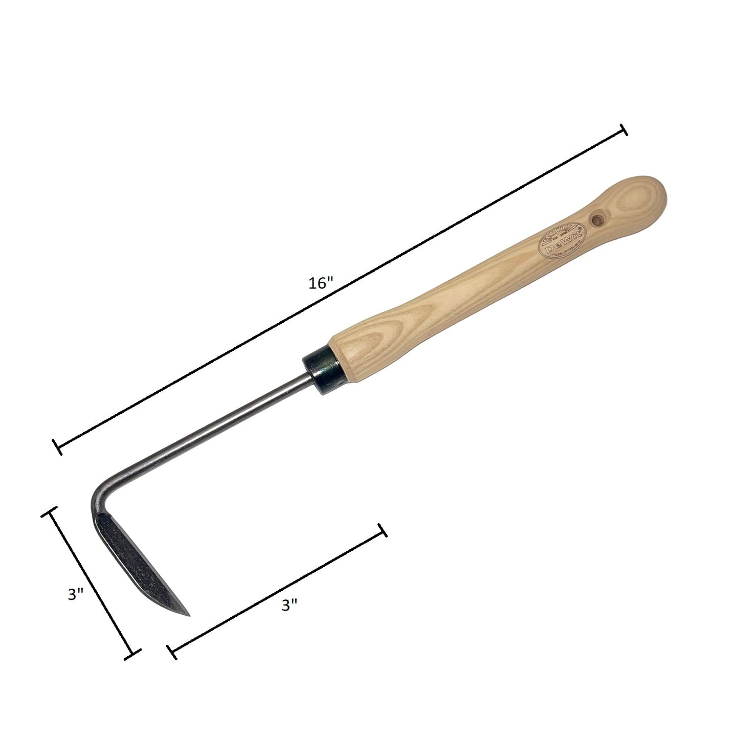 DeWit Weeder - Midsize Handle Right Hand -Ship Only