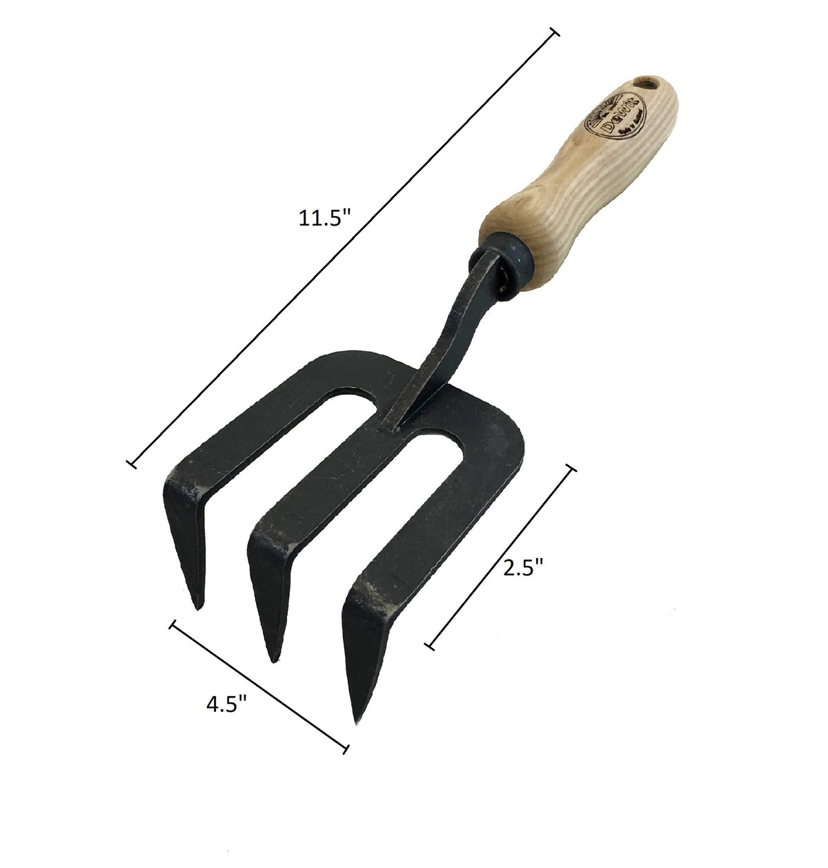 DeWit Fork - Bent Tine Welldone -Ship Only