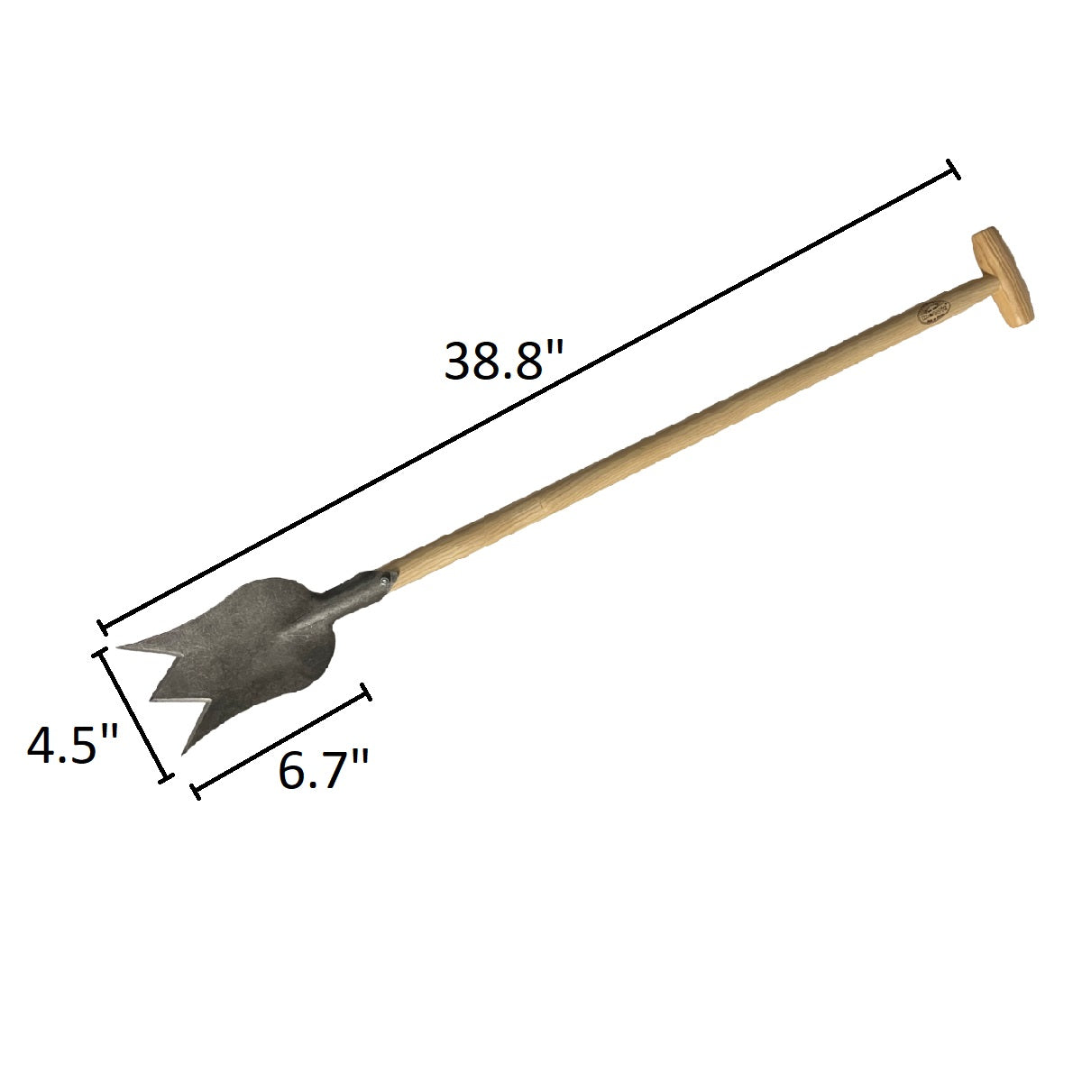 DeWit Spade - Tulip Long T-Handle -Ship Only
