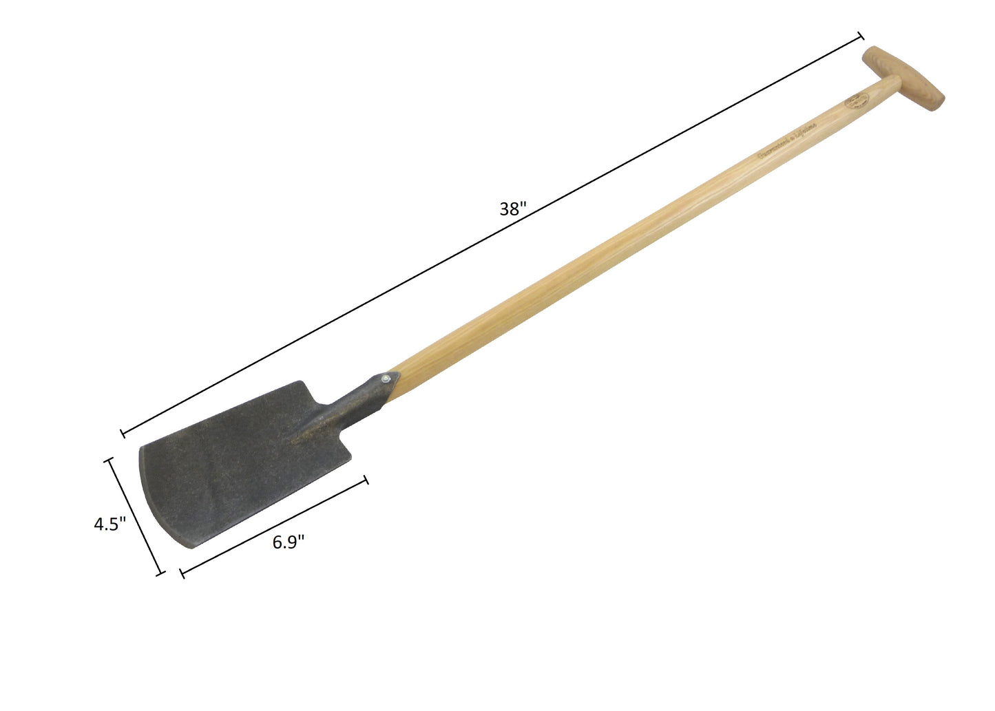 DeWit Spade - Perennial Long Handle -Ship Only