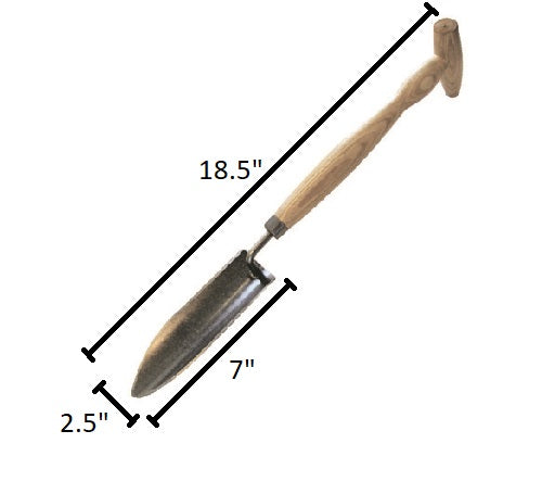DeWit Trowel - Transplant P-Grip -Ship Only
