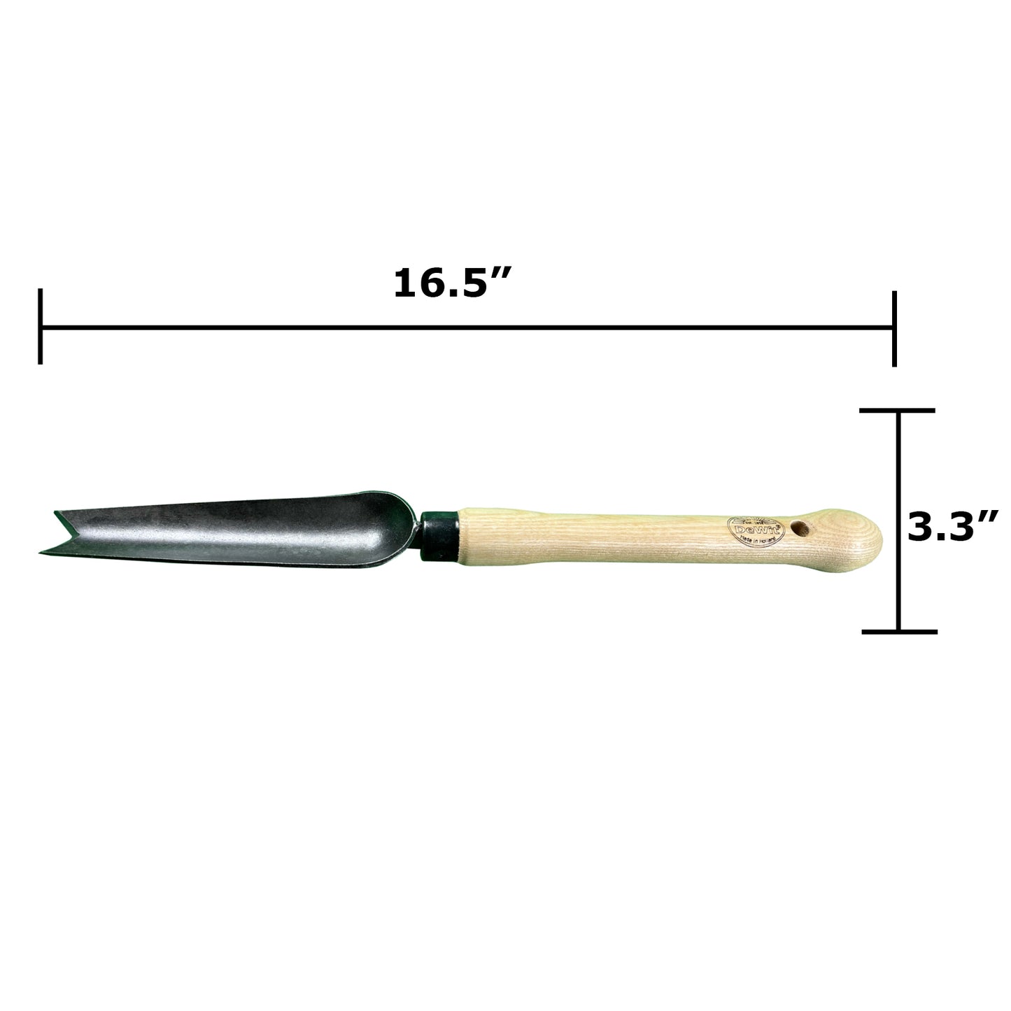 DeWit Trowel - Welldone Snake Tongue with 10" Handgrip -Ship Only