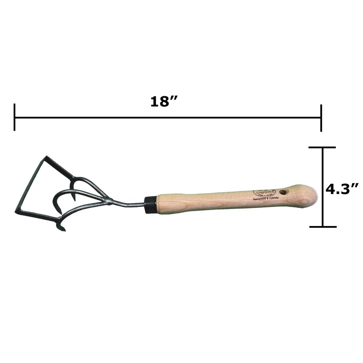 DeWit Cultivator - Stirrup with 10" Handgrip -Ship Only
