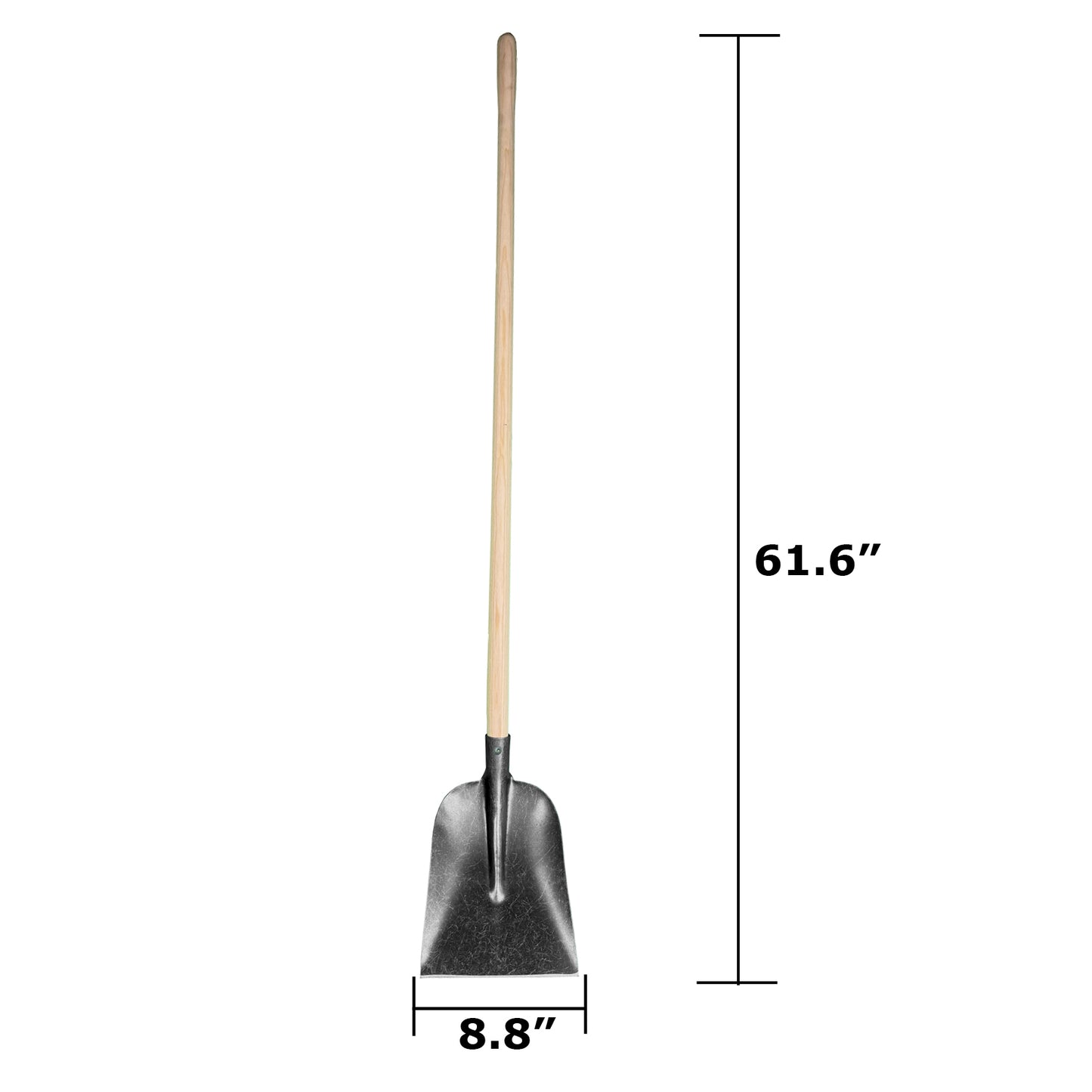 DeWit Shovel - Square Point Straight Handle -Ship Only